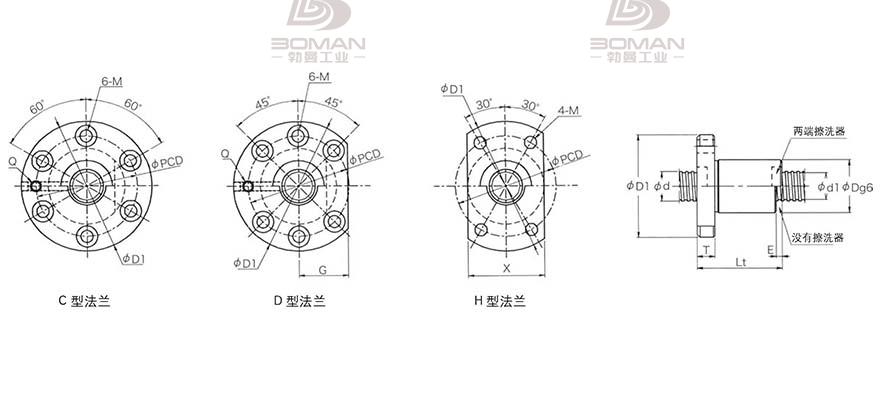 KURODA GD0801JS-HDNR 黑田精工丝杆