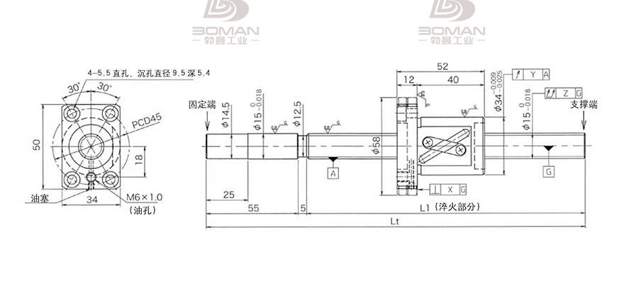 KURODA GG1510DS-BALR-1100A 黑田精工的滚珠丝杠怎么样