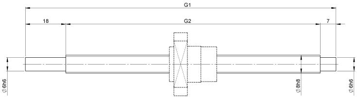 STEINMEYER施坦梅尔 2412/5.8.145.170 德国施坦梅尔steinmeyer丝杆