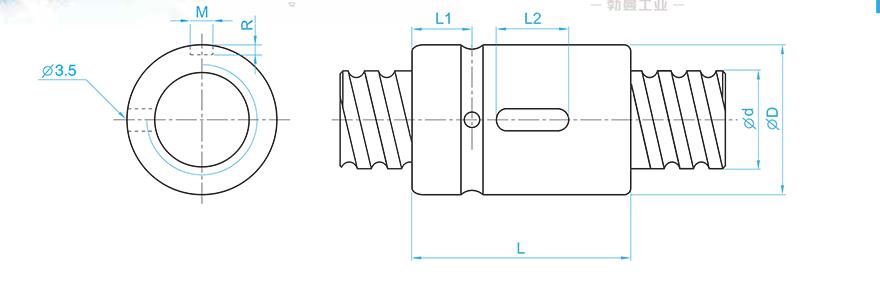 TBI SCI04005-4 tbi滚珠丝杠和直线轴承的区别