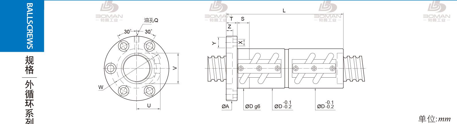 PMI FDVC-4006-2.5 pmi滚珠丝杆产品手册