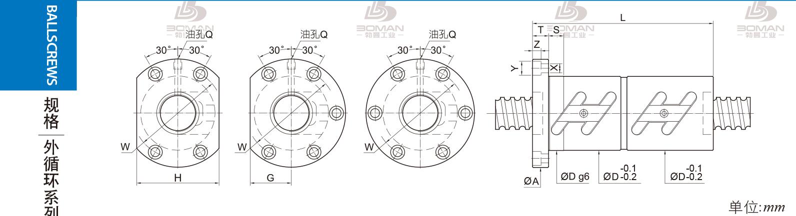 PMI FDWC2506-2.5 pmi丝杆报价