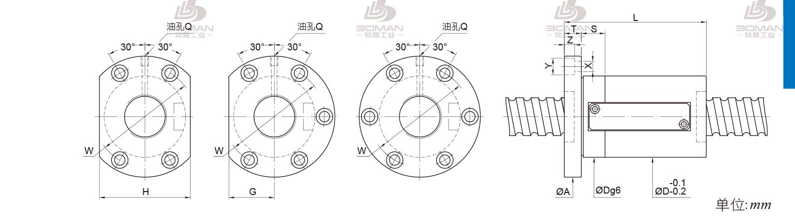 PMI FSWE1210-2.5 pmi是哪里的丝杆