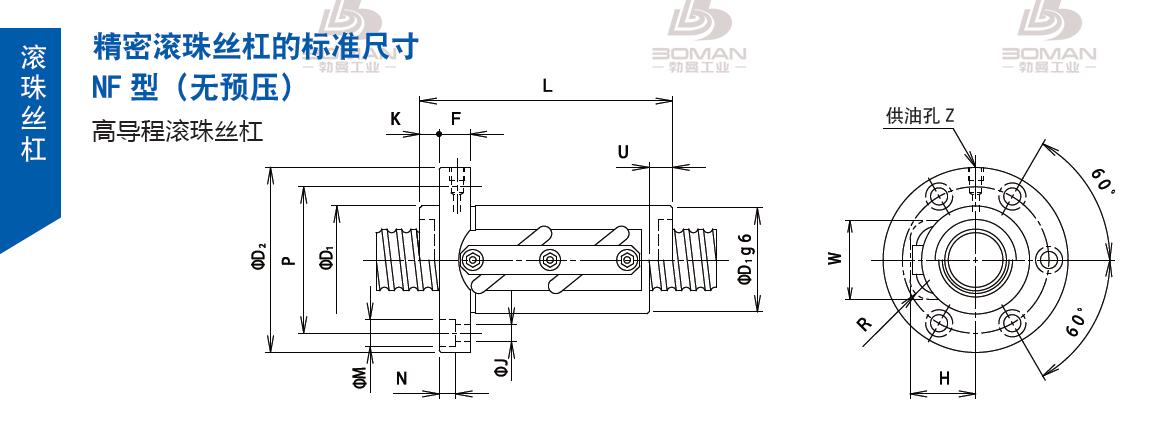 TSUBAKI 32NFA8 椿本tsubaki电动高速丝杆