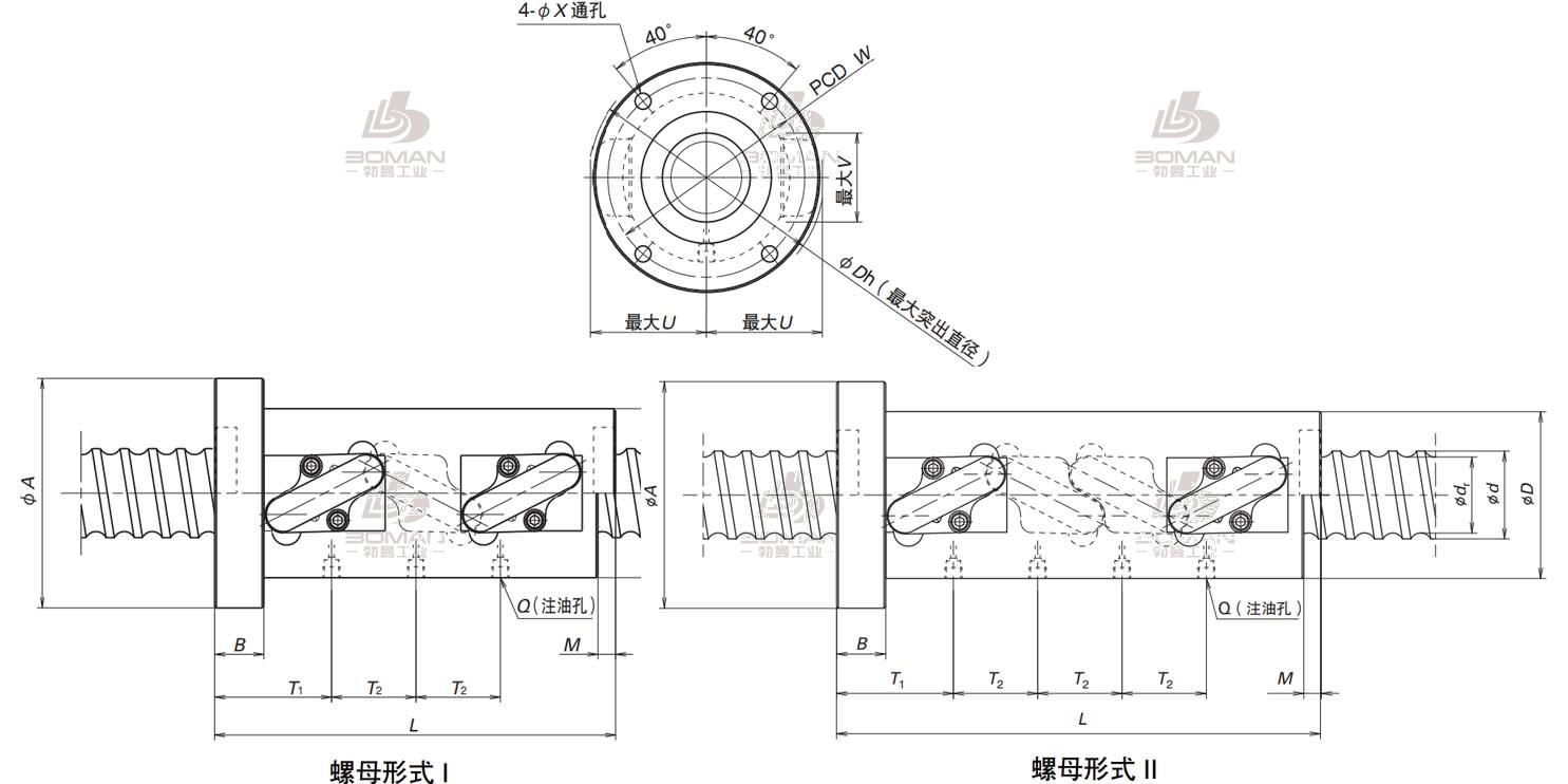 NSK HTF-SRC12025-10.5-HTF-SRC滚珠丝杠